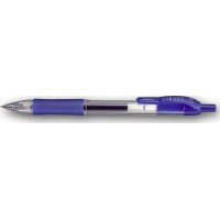 Ручка гелевая автоматическая SARASA (0,5мм), синий,  прозрачный корпус