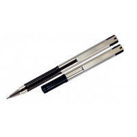 Шариковая ручка F-301Compact Zebra (0,7мм),черный корпус, синие чернила