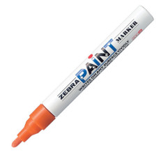 Маркер краска PAINT MARKER ZEBRA, оранжевый цвет